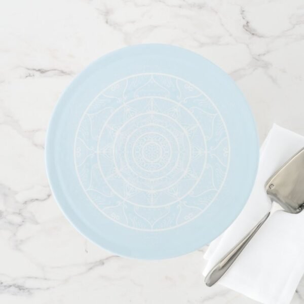 Arctic Mandala Cake Stand