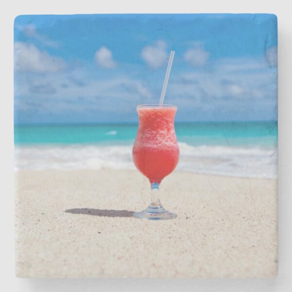 Beach Cheers Stone Coaster