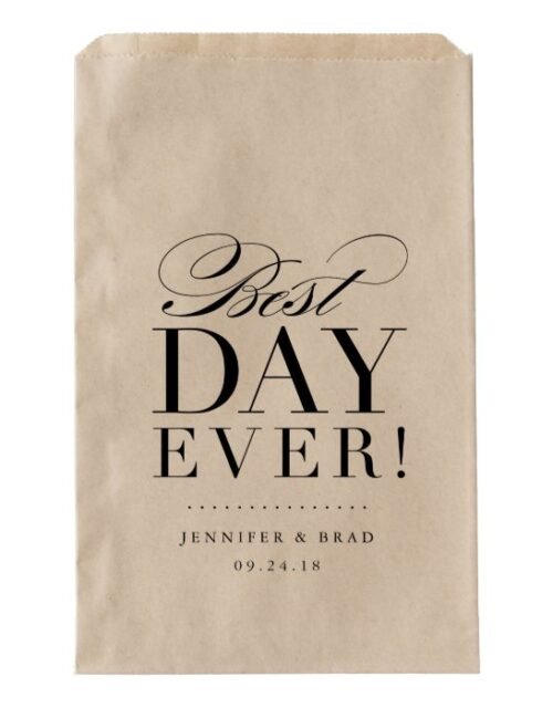 Best Day Ever Favor Bag