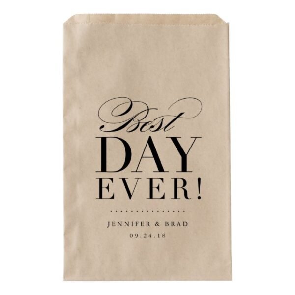 Best Day Ever Favor Bag