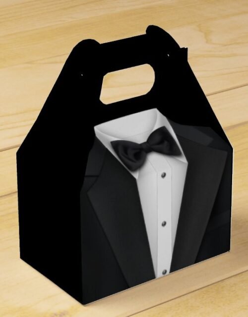 Black Tuxedo Favor Box