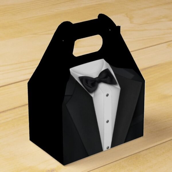 Black Tuxedo Favor Box