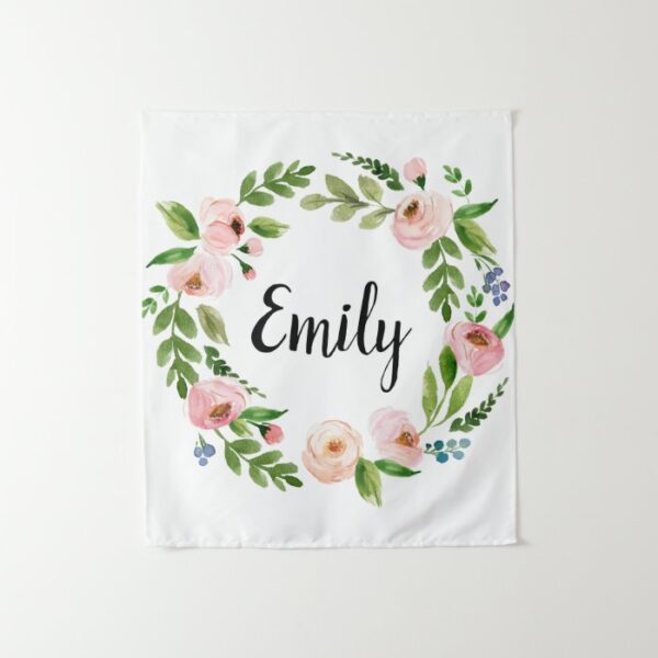 Bridal Shower Banner Fabric Sign Tapestry