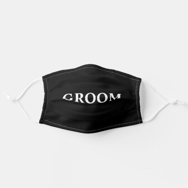 Bride and Groom Personalized Face Masks, Adult Cloth Face Mask
