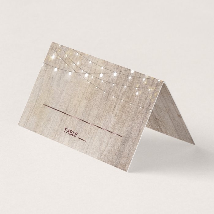 Burgundy Flowers Rustic Wood Mason Jar Wedding Place Card