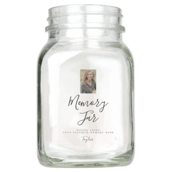 Celebration Of Life Keepsake, Memory Jar