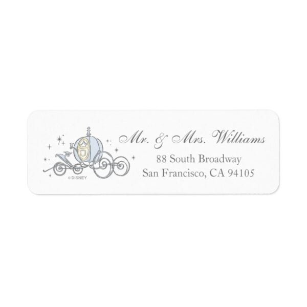 Cinderella Carriage | Fairytale Wedding Label