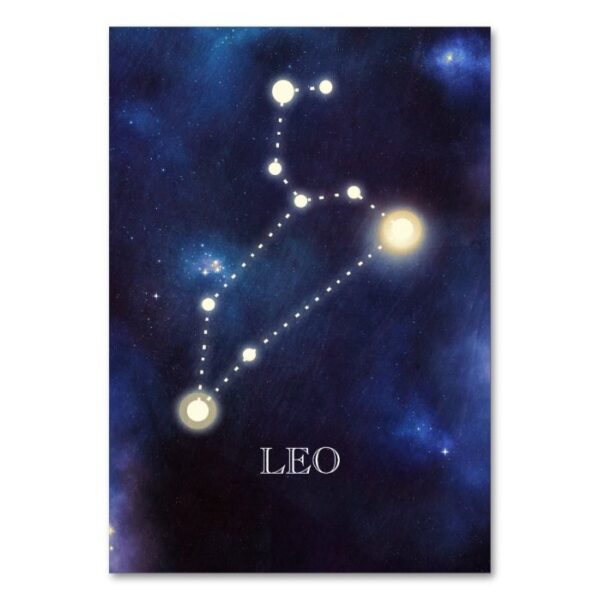 Constellation | Leo | Wedding Table Number