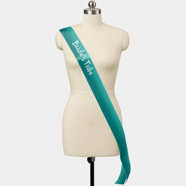 Create Your Own Turquoise Ombre Sash