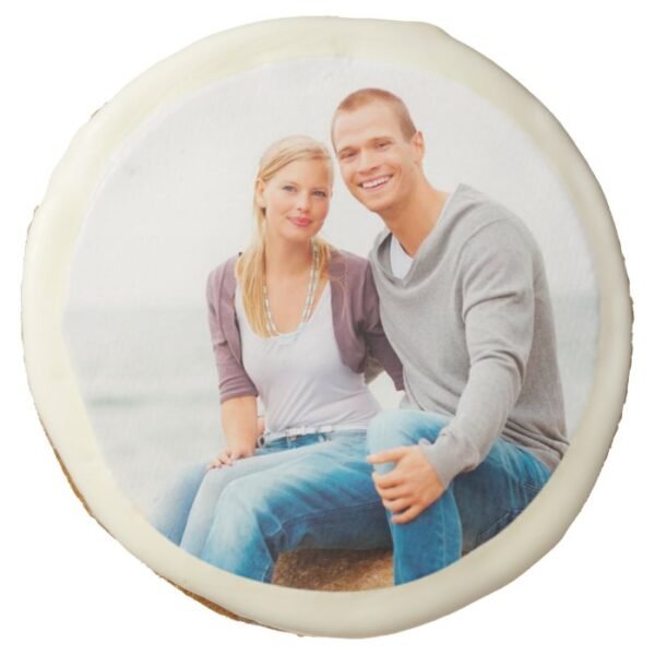 Custom Bridal Shower Photo Cookies