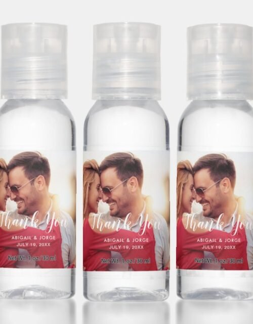 Custom Wedding Favor Photo Personalized Hand Sanit Hand Sanitizer