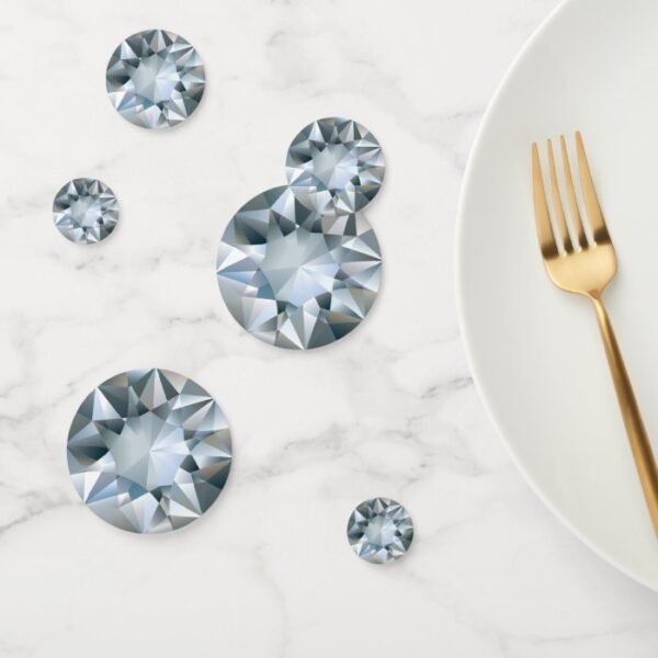 Denim & Diamonds Sparkle Diamond Birthday Party Confetti