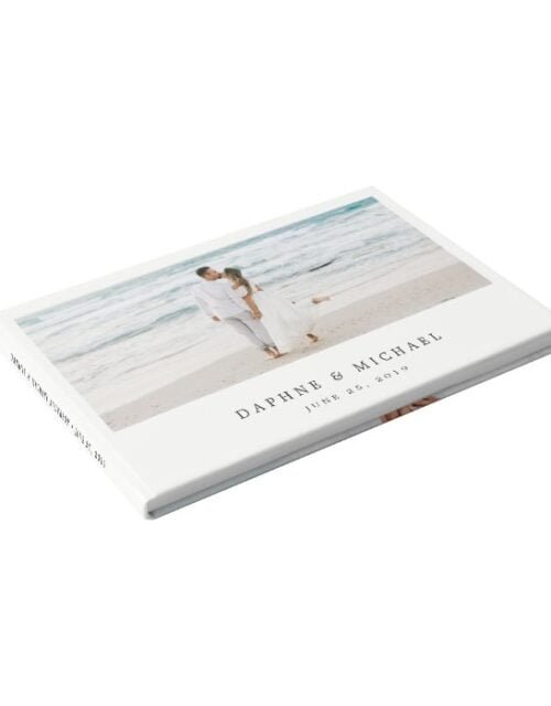 Elegant Photo Wedding Guest Book