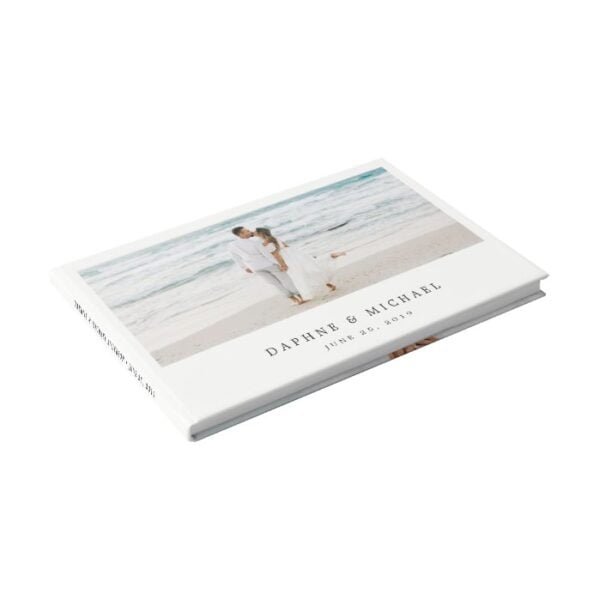 Elegant Photo Wedding Guest Book