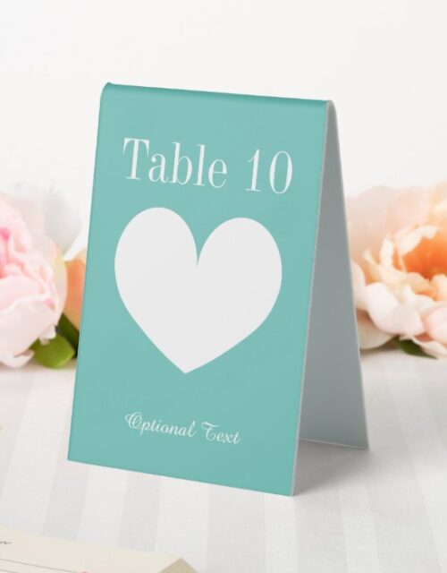 Elegant table tent signs for wedding party seating