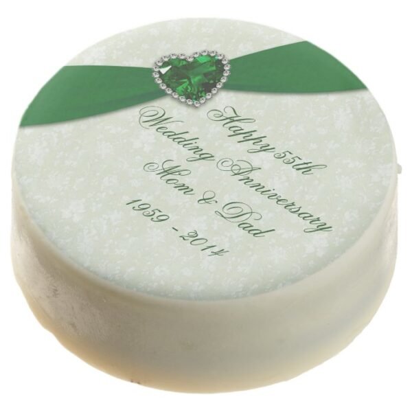 Emerald Wedding Anniversary Oreo Cookies