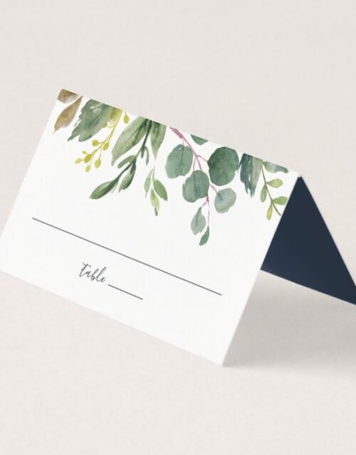 Eucalyptus Grove Wedding Place Card