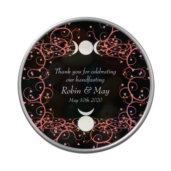 God & Goddess Jelly Belly Favor for Wiccan Wedding Jelly Belly Tin