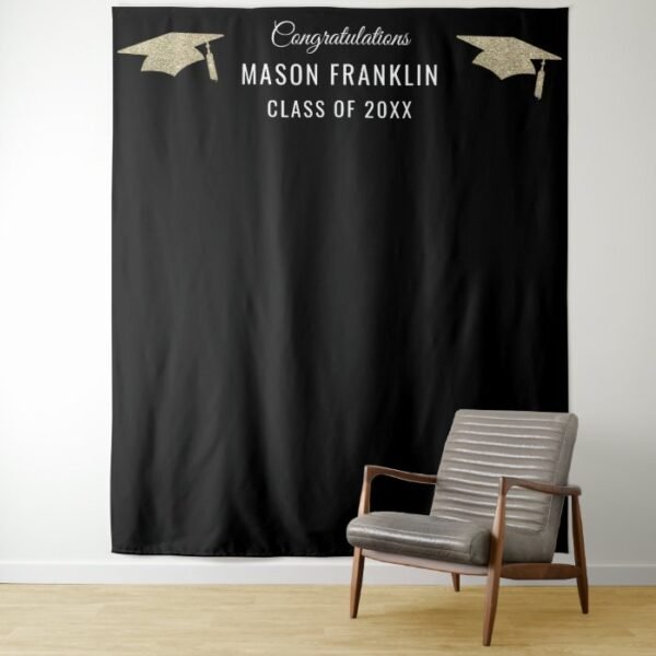 Graduation Party Backdrop Photo Prop