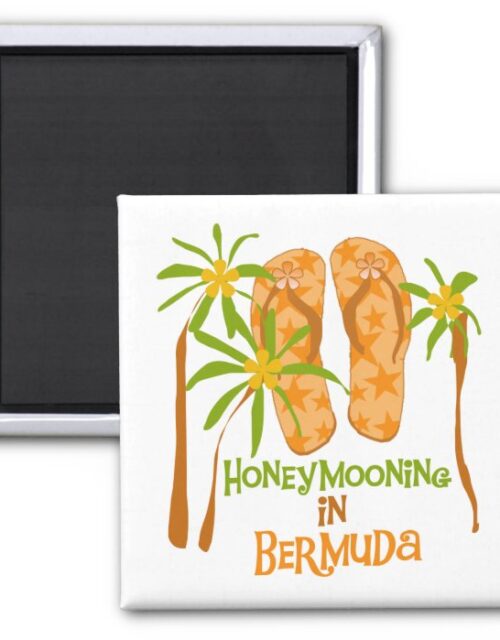 Honeymooning in Bermuda Magnet
