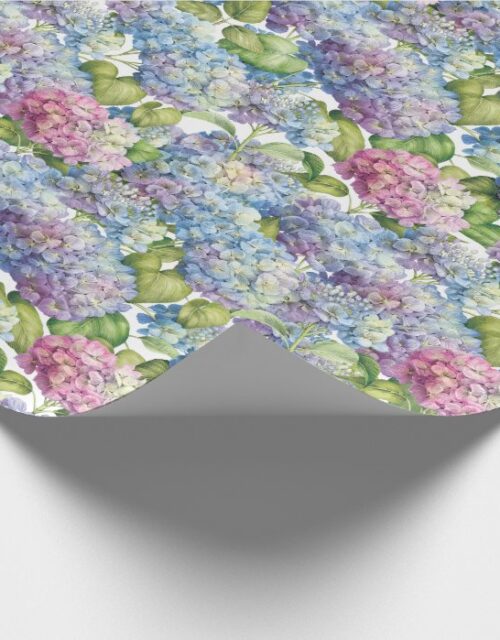 Hydrangeas in Bloom Wrapping Paper