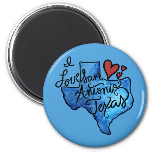 I love San Antonio Texas Magnet