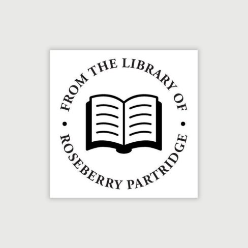 Custom Embosser With Book Logo