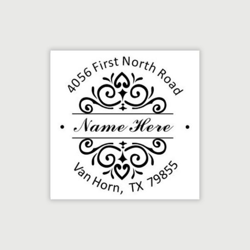 Personalized Custom Name and Address Embosser