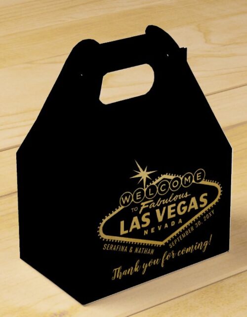 Las Vegas Hangover Recovery Kit Guest Favor Favor Box
