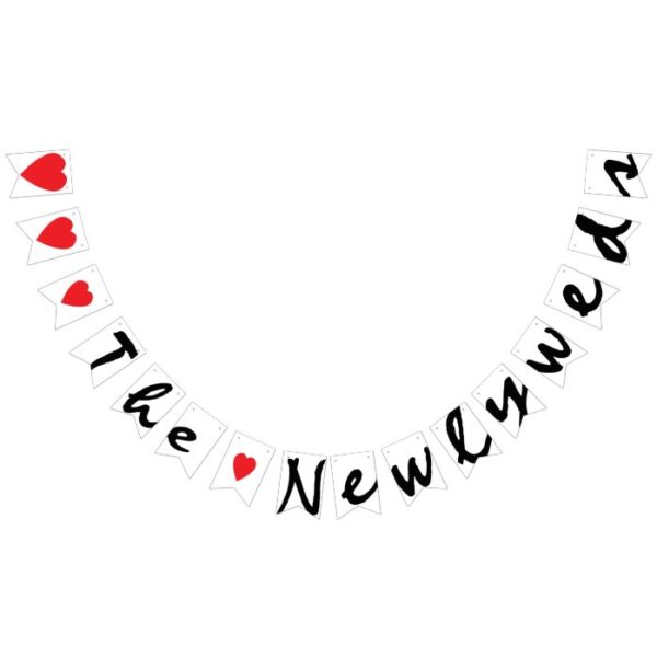 “LOVE” THE NEWLYWEDS Wedding Sign Decor
