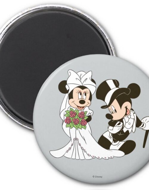 Mickey & Minnie Wedding | Getting Married Magnet