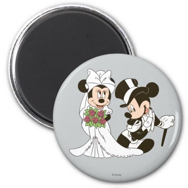 Mickey & Minnie Wedding | Getting Married Magnet