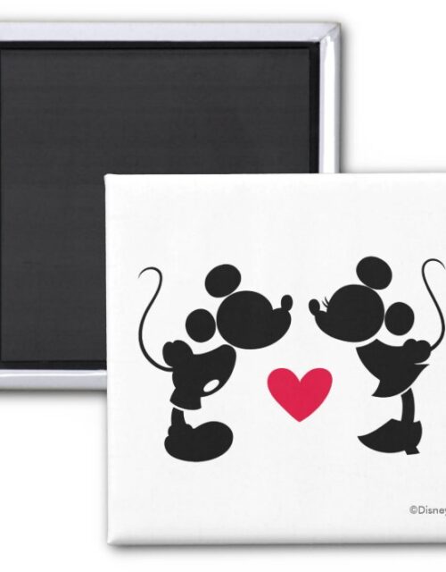 Mickey & Minnie Wedding | Silhouette Magnet