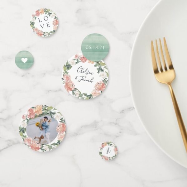 Midsummer Floral Wedding Confetti