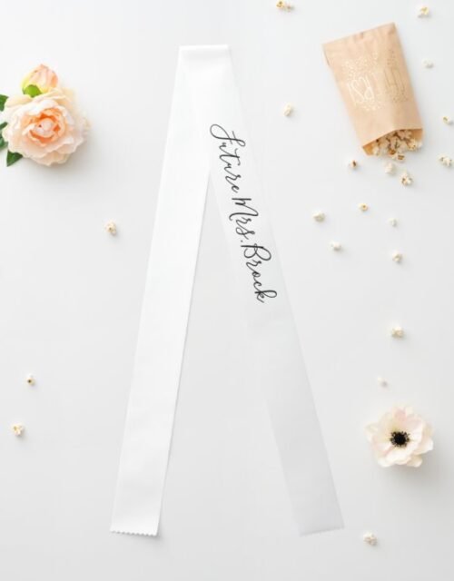 Minimalist Bridal Shower Future Mrs Sash