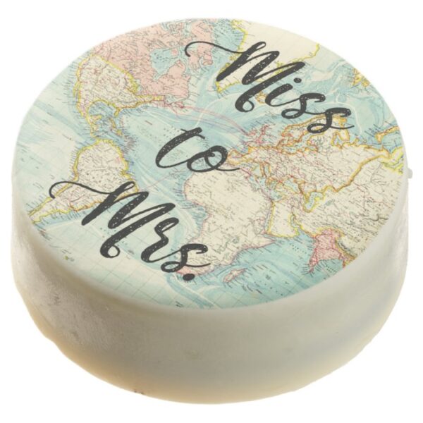 Miss to Mrs Travel Bridal Shower Oreo Cookies
