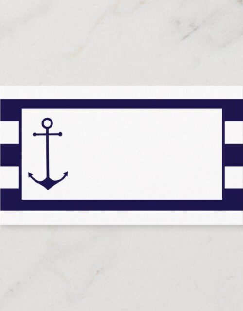 Nautical : Wedding Place Cards : Business Cards