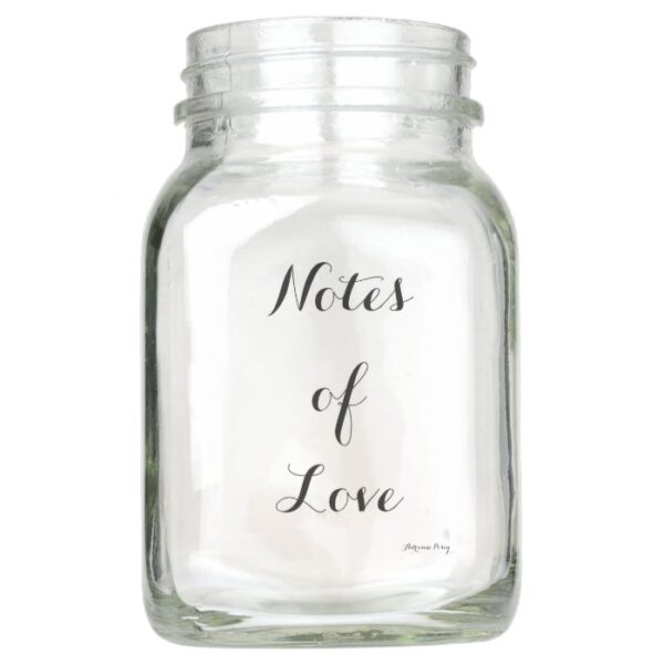 Notes of Love Mason Jar
