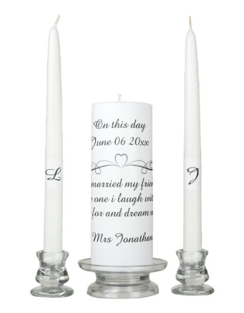 On this day unity candle set