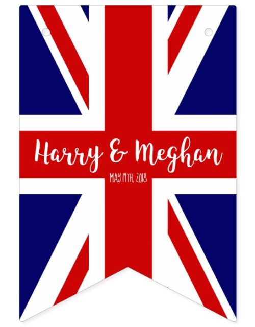 Personalized Union Jack | Royal Wedding Bunting Flags