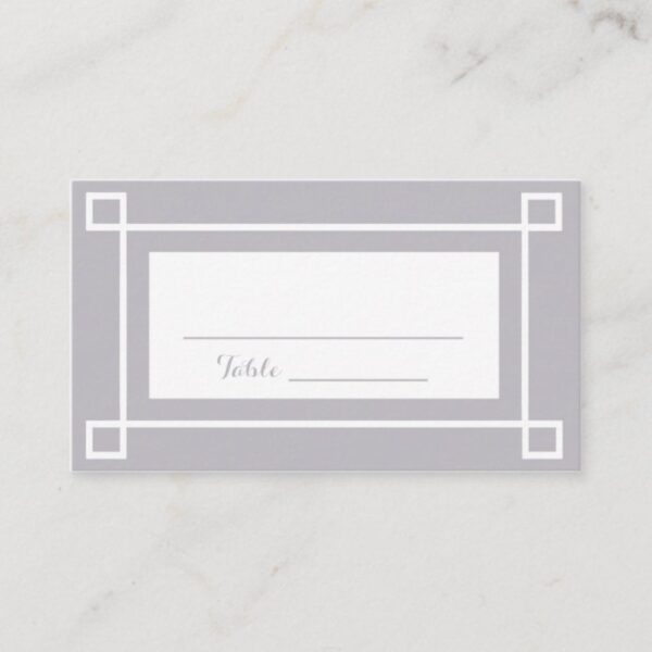 Ribbon : Wedding Place Cards : Business Card