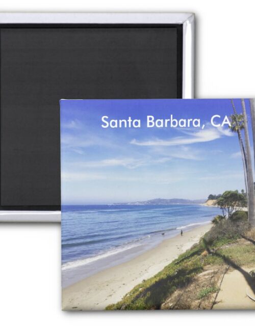 Santa Barbara Montecito California Butterfly Beach Magnet