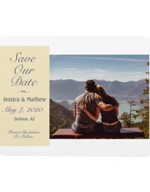 Save Our Date Magnet
