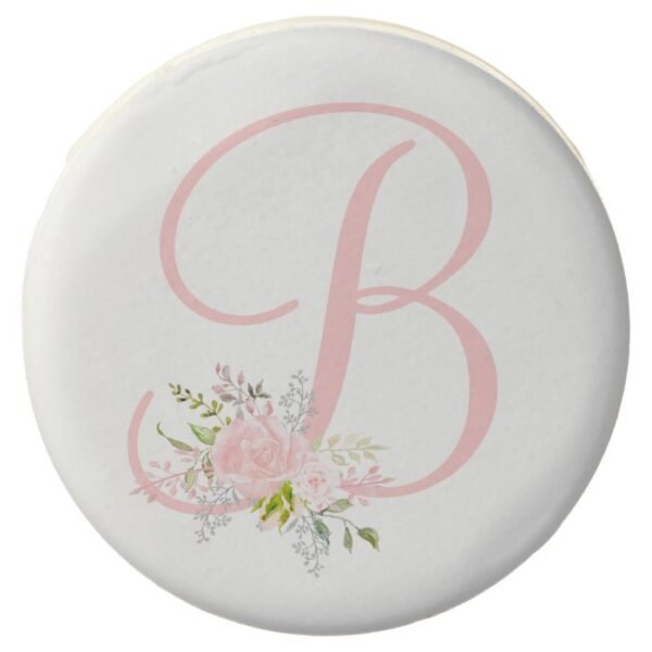 Script Monogram Floral Dipped Oreo Cookies