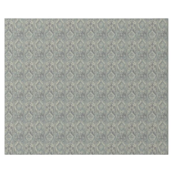Teal and Warm Beige Damask Wrapping Paper