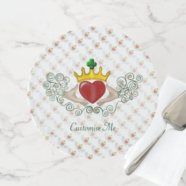 The Claddagh (Full Colour) Cake Stand