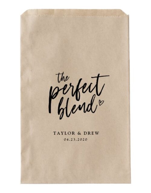 The Perfect Blend - Coffee Favor Bag