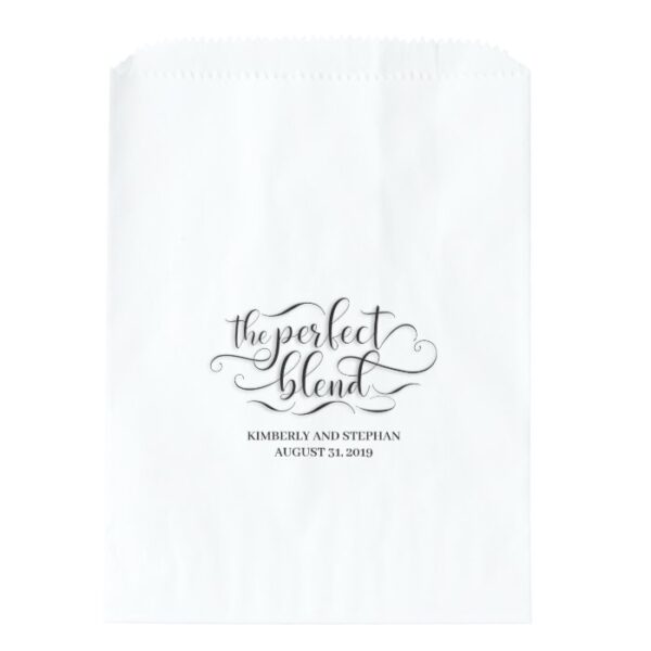 The Perfect Blend Wedding Favor Bags