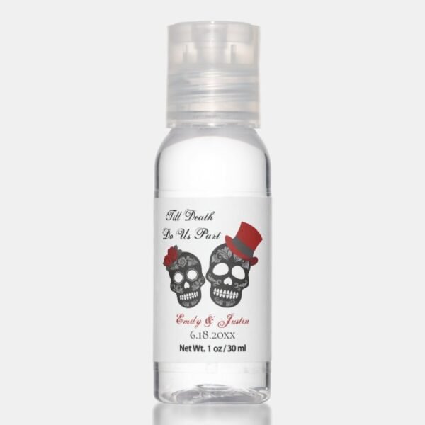 Till Death Do Us Part | Wedding Favor Hand Sanitizer