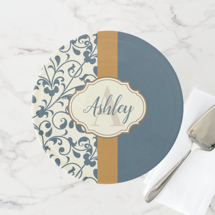 Vintage Floral Cake Stand